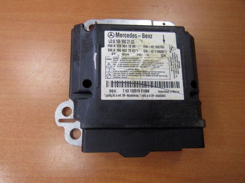 блок AirBag Mercedes-Benz M-Класс W166 2014, 1669002103 - фото №1