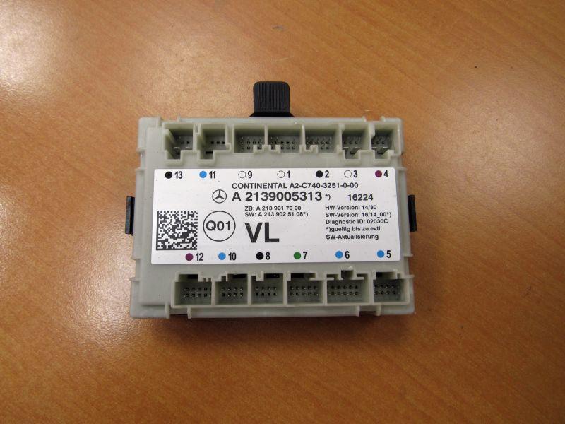 блок комфорта Mercedes-Benz E-Класс W213/S213/C238/A238 2016, 2139005313 - фото №1