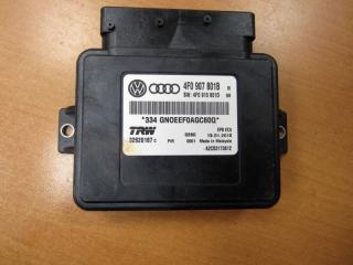 блок управления ручником Audi A6 4F/C6 [рестайлинг] 2010, 4F0907801B