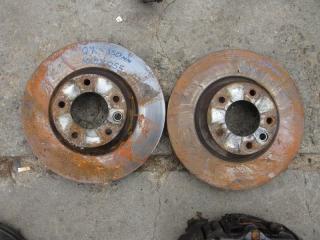 диски тормозные (комплект) Audi Q7 4L [рестайлинг] 2012, 3.0 л., дизель, АКПП, внедорожник 5 дв.