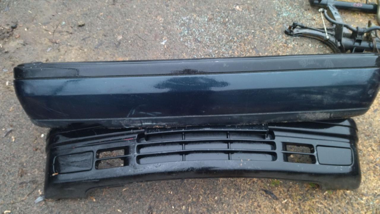 бампер задний Mercedes-Benz C-Класс W202/S202 W202 1996, 2.2 л., D, OM 604.910, дизель, 5МКПП, синий, седан, задний привод - фото №1