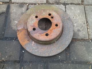 диск тормозной задний Mercedes-Benz E-Класс W210/S210 [рестайлинг] 1999, 3.0 л., TDi, дизель, АКПП, универсал, задний привод