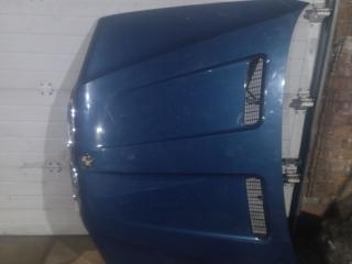 капот BMW X5 E53 2002, 3.0 л., дизель, АКПП, синий, внедорожник 5 дв.