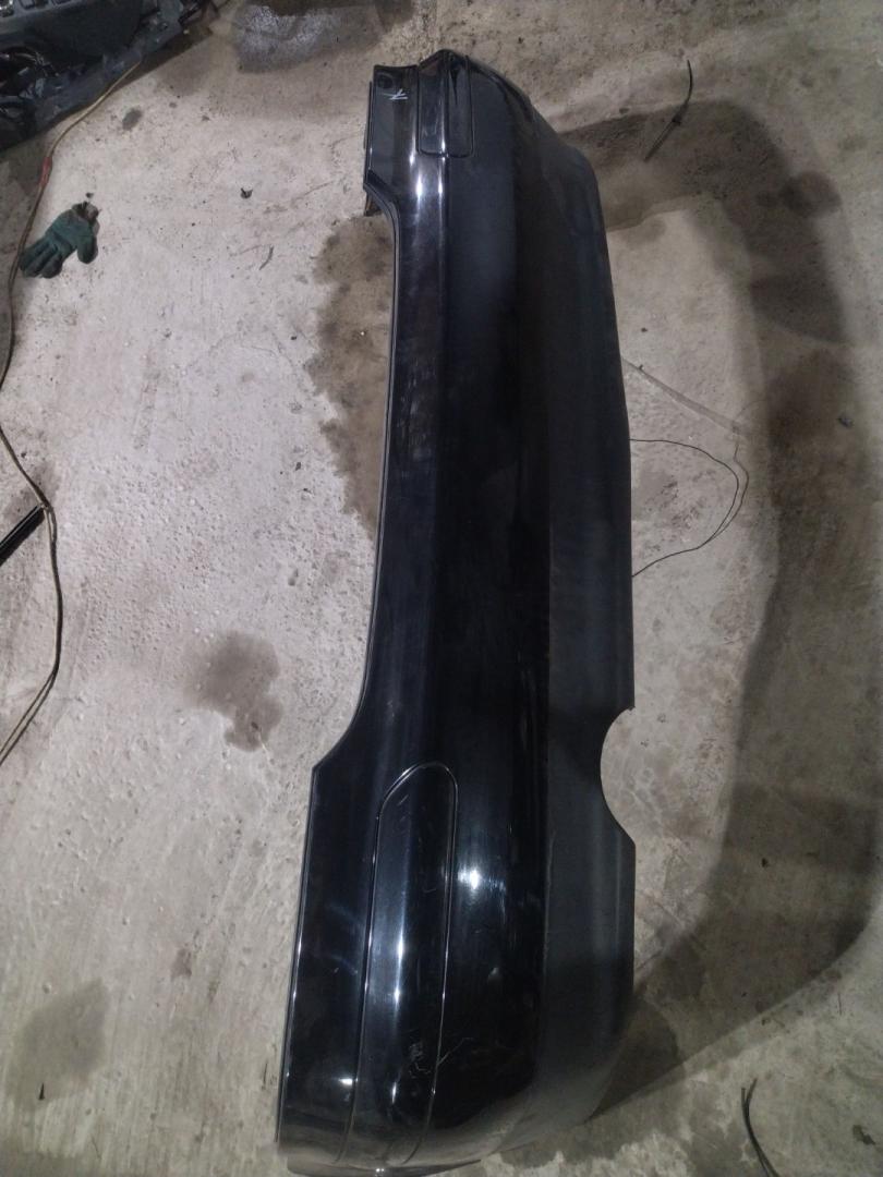 бампер задний Mercedes-Benz SLK-Класс R170 2000, 2.3 л., бензин, 5МКПП, черный, родстер - фото №1