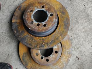 диски тормозные задние BMW 7 серия E65/E66/E67 [рестайлинг] E65 2006, 3.0 л., дизель, АКПП, черный, седан, правый руль