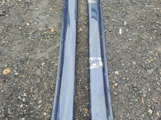 пороги (комплект) Mercedes-Benz M-Класс W163 [рестайлинг] W163 2005, 2.7 л., дизель, АКПП, синий, внедорожник 5 дв., правый руль