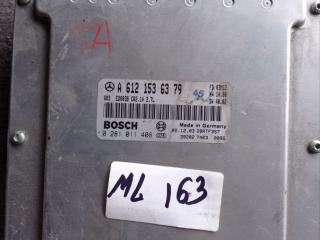 блок управления двигателем Mercedes-Benz M-Класс W163 [рестайлинг] W163 2005, 2.7 л., дизель, АКПП, синий, внедорожник 5 дв., правый руль