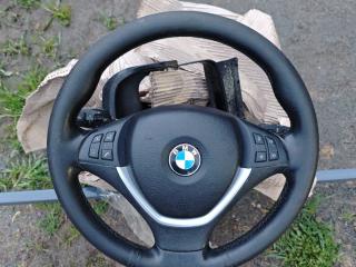 руль BMW X5 E70 2007, 3.0 л., дизель, АКПП, черный, внедорожник 5 дв., полный привод, правый руль