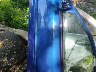 дверь передняя левая Mercedes-Benz C-Класс W203/S203/CL203 2002, 2.2 л., дизель, АКПП, синий, хетчбэк 3 дв., правый руль