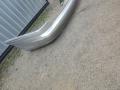 бампер задний Mercedes-Benz C-Класс W203/S203/CL203 2003, 2.7 л., дизель, АКПП, серебристый металлик, универсал, задний привод - фото №2