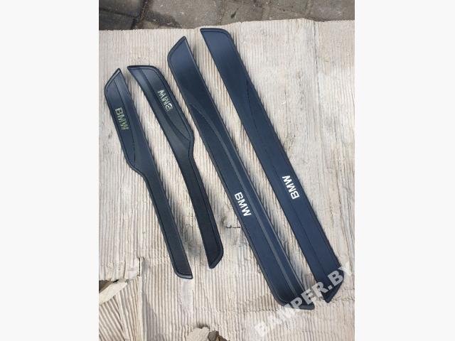 накладка на порог BMW 3 серия E90/E91/E92/E93 2006, седан - фото №1