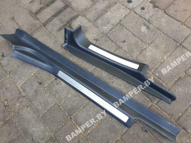 накладка на порог Mercedes-Benz C-Класс W203/S203/CL203 2002, седан - фото №1