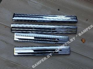 комплект накладок на пороги (внутренние) Mercedes-Benz S-Класс W220 [рестайлинг] 2005, 3.2 л., CDi, дизель, АКПП, черный, седан, правый руль