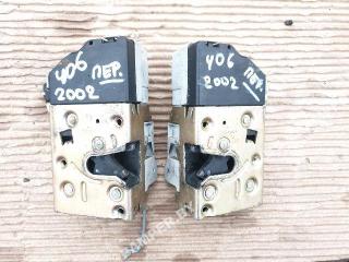 замок двери передней правой Peugeot 406 1 поколение [рестайлинг] 2002