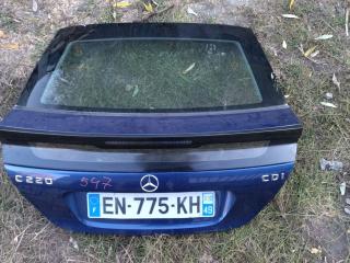 крышка багажника (дверь 3-5) Mercedes-Benz C-Класс W203/S203/CL203 2002, 2.2 л., дизель, АКПП, синий, хетчбэк 3 дв., правый руль