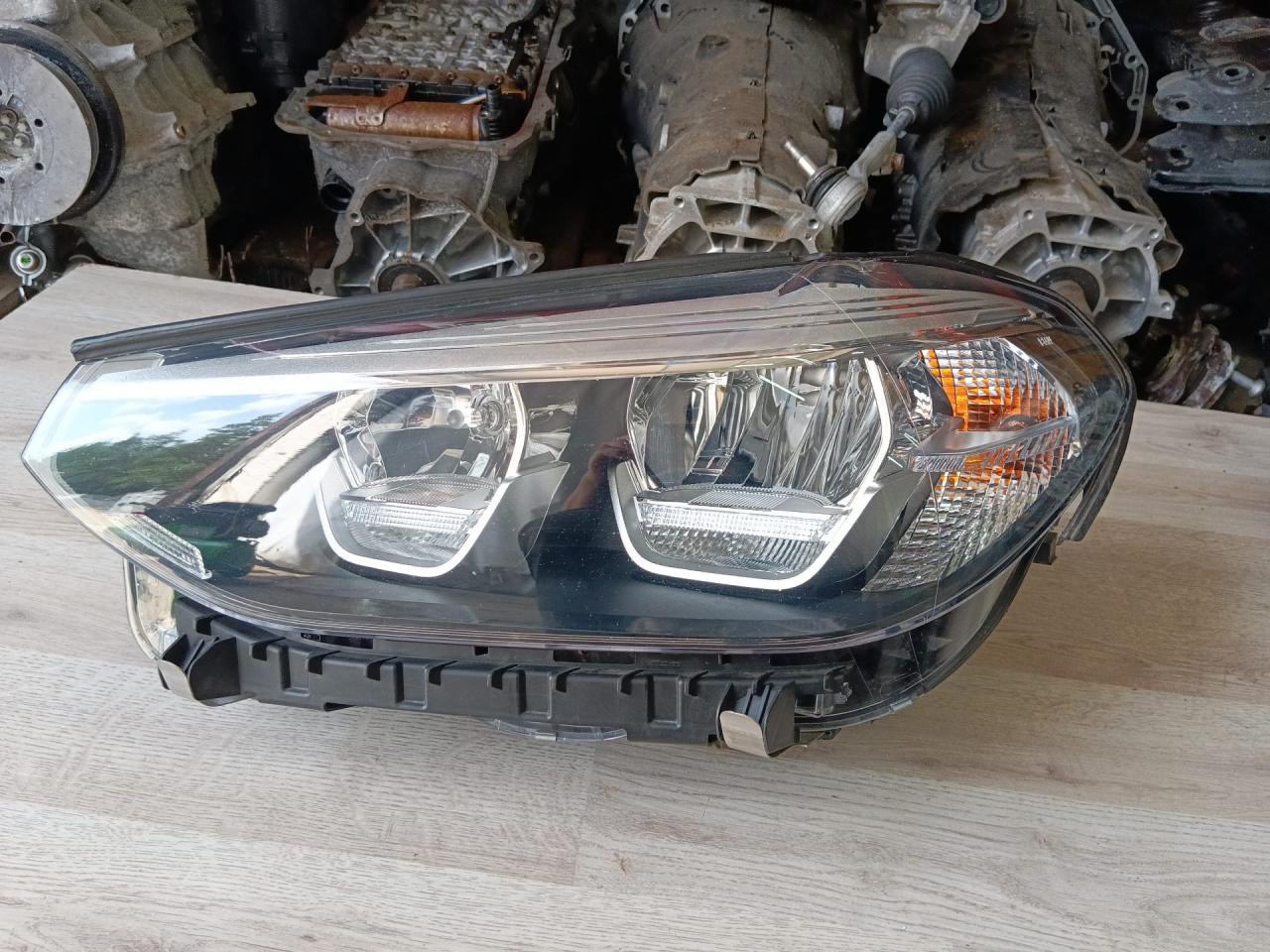 фара левая BMW X3 G01 2018, 2.0 л., B46 B20 B, бензин, АКПП, внедорожник 5 дв., 63117466127, 7466127, 8739645 - фото №1