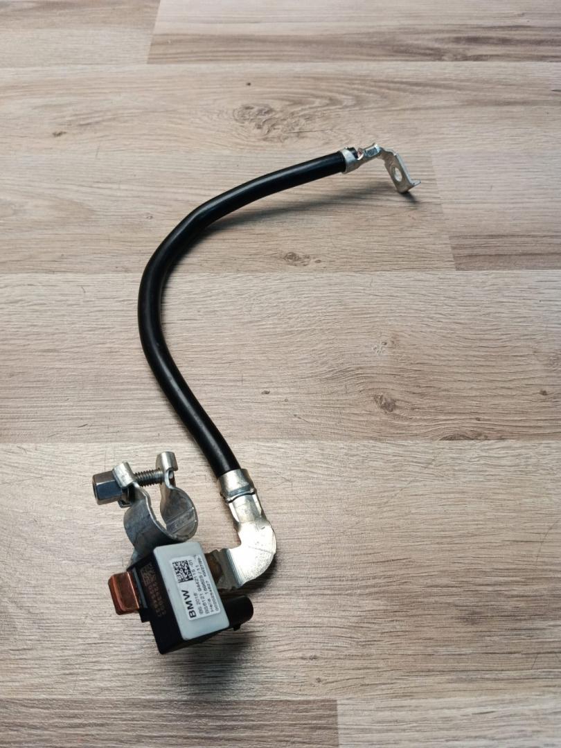 минусовой провод аккумулятора BMW X5 G05 2021, 3.0 л., B58B30C, бензин, АКПП, sophisto-grau brillant metallic, внедорожник 5 дв., полный привод, 61219442115, 9442115 - фото №1