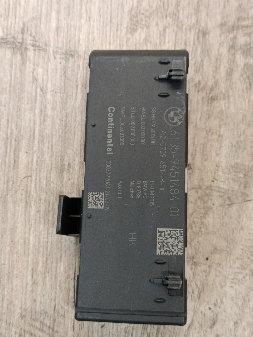 блок управления крышкой багажника BMW X3 G01 2020, 3.0 л., B58B30B, бензин, c1m, внедорожник 5 дв., полный привод, 61359451484, 9451484 - фото №1