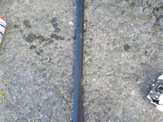 молдинг двери задней левой Mercedes-Benz M-Класс W164 2006, 3.0 л., OM 642.940, дизель, АКПП, серебро, полный привод, правый руль