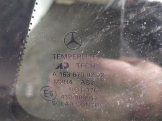 стекло кузовное боковое правое Mercedes-Benz M-Класс W163 2001, 2.7 л., OM 612.963, дизель, внедорожник 5 дв.