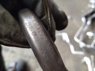 хомут глушителя Mercedes-Benz GLC-Класс X253/C253 2017, 3.0 л., M 276.823, бензин, внедорожник 5 дв., 0009953633, A0009953633