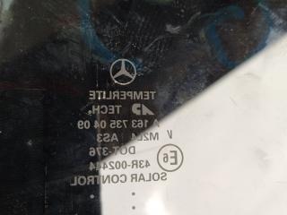 стекло двери задней правой Mercedes-Benz M-Класс W163 2001, 2.7 л., OM 612.963, дизель, внедорожник 5 дв., 1637350409