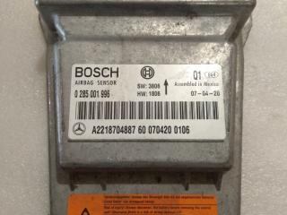 блок AirBag Mercedes-Benz S-Класс W221 2007, 4.7 л., M 273.922, бензин, седан, 2218704887, 0285001996, A2218707626, A0048201326, A2218704787, A2218707526