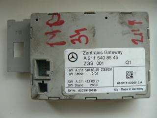 модуль межсетевого преобразования Mercedes-Benz E-Класс W211/S211 [рестайлинг] 2006, 2.1 л., дизель, АКПП, черный, универсал, A2115408545