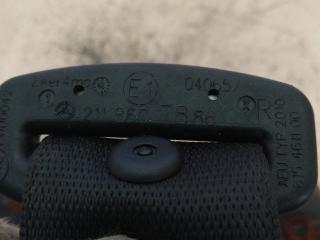 ремень безопасности Mercedes-Benz E-Класс W211/S211 [рестайлинг] 2006, 2.1 л., дизель, АКПП, черный, универсал, 2118607886