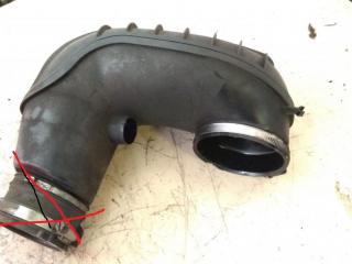 патрубок турбины Mercedes-Benz C-Класс W204/S204 2009, 2.1 л., OM 646.811, дизель, АКПП, черный, седан, правый руль, A6460940091