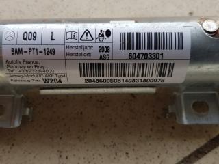 подушка безопасности боковая (шторка) Mercedes-Benz C-Класс W204/S204 2009, 2.1 л., OM 646.811, дизель, АКПП, черный, седан, правый руль, 2048600505
