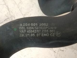 патрубок радиатора Mercedes-Benz C-Класс W204/S204 2009, 2.1 л., OM 646.811, дизель, АКПП, черный, седан, правый руль, A2045013082