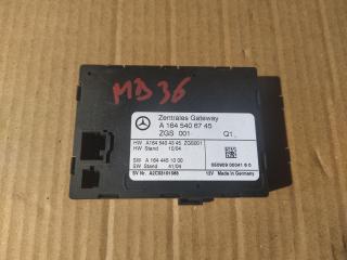 блок управления ZGW Mercedes-Benz M-Класс W164 2006, 3.0 л., дизель, АКПП, черный, внедорожник 5 дв., правый руль, A1645406745