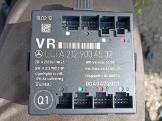модуль управления двери Mercedes-Benz E-Класс W212/S212/C207/A207 W212 2012, 2.1 л., CDi, OM 651.924, дизель, АКПП, серый металлик, седан, задний привод, правый руль, A2129004502