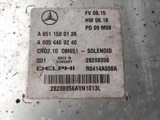 блок управления двигателем Mercedes-Benz E-Класс W212/S212/C207/A207 2009, 2.0 л., CDi, дизель, АКПП, чёрный, седан, задний привод, правый руль, A6511500126, A0054469240