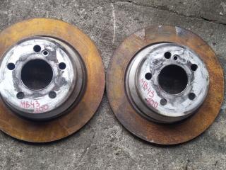 диски тормозные задние Mercedes-Benz E-Класс W211/S211 2005, 3.0 л., OM 642.920, дизель, АКПП, серебро, седан, правый руль