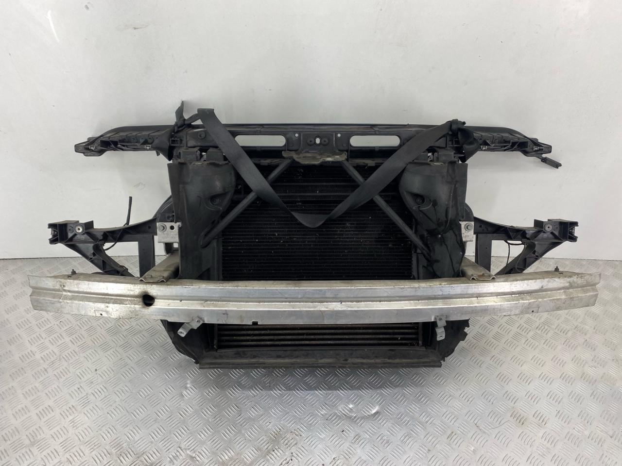 передняя панель крепления облицовки (телевизор) BMW X3 E83 2005, 3.0 л., 306D2, дизель, МКПП, черный black-sapphire metallic, внедорожник 5 дв., полный привод, 51643419945 - фото №1