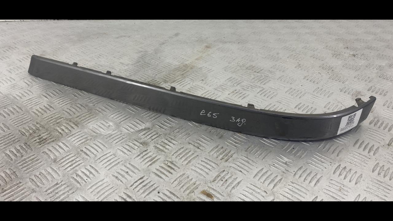 молдинг заднего бампера BMW 7 серия E65/E66/E67 2004, 8223266 - фото №1