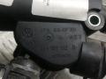 фланец (тройник) системы охлаждения Volkswagen Passat B6 2008, 1.9 л., BXE, дизель, серебро, универсал, 038121132 - фото №5