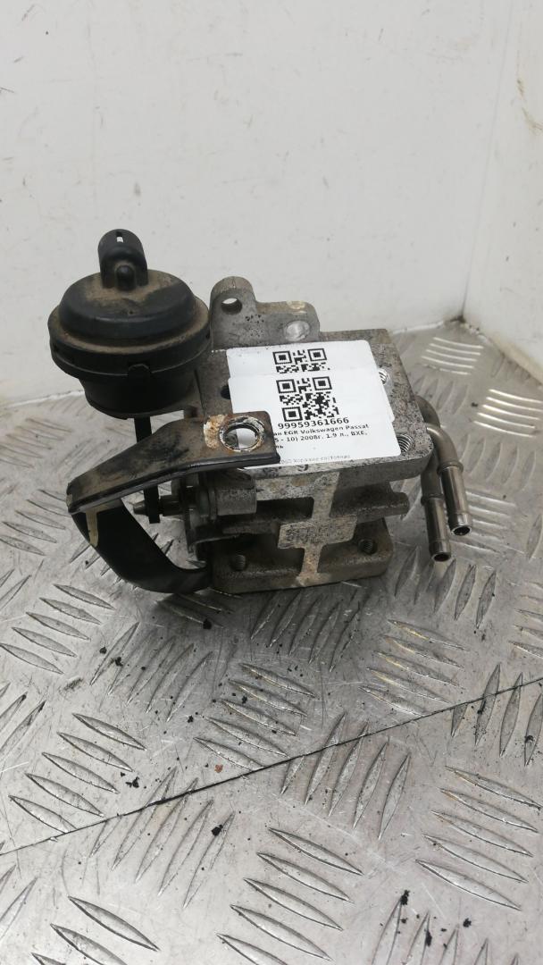 клапан EGR Volkswagen Passat B6 2008, 1.9 л., BXE, дизель, серебро, универсал, 03G131063 - фото №1