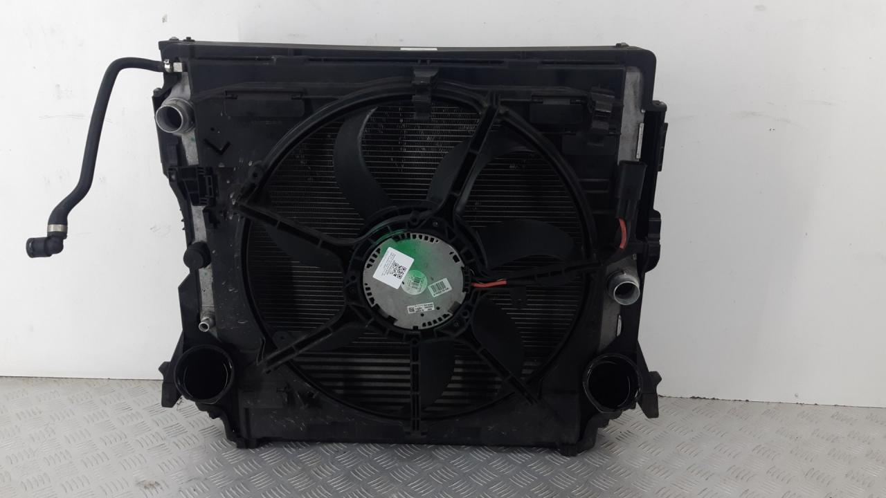 кассета радиаторов BMW X5 F15 2015, 3.0 л., N57 D30 A, дизель, АКПП, белый, полный привод, правый руль, 64509239992, 17118654431, 17427634467, 17518570448 - фото №1