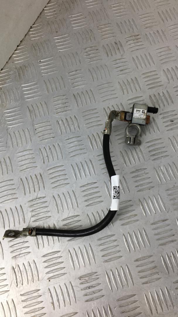 минусовой провод аккумулятора BMW X5 F15 2015, 3.0 л., N57 D30 A, дизель, АКПП, белый, полный привод, правый руль, 61219329885, 9329885 - фото №1