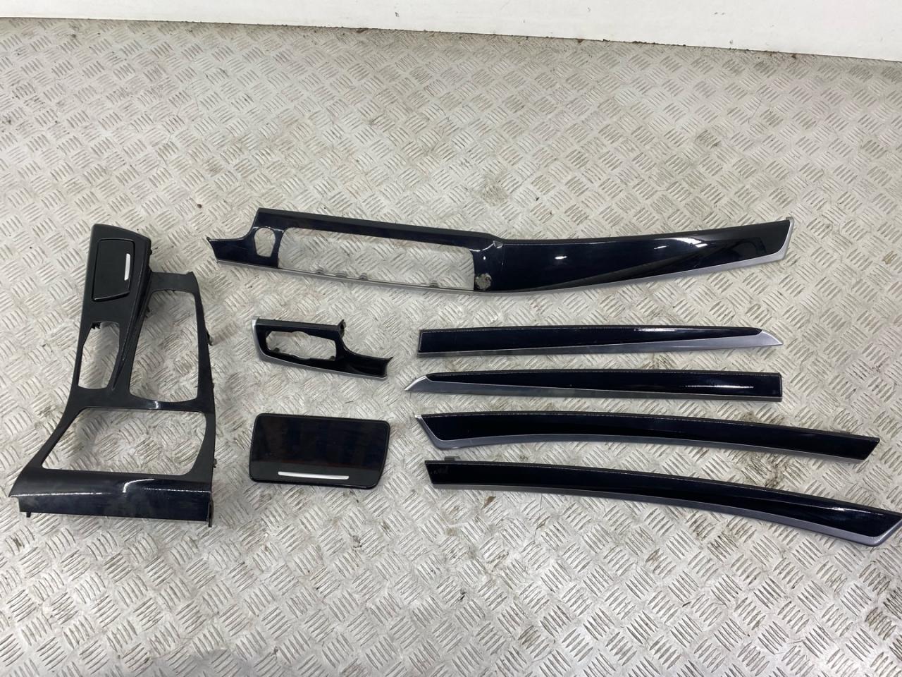 комплект декоративных накладок (дерева) салона BMW 5 серия F07/F10/F11 F11 2011, 3.0 л., N57 D30 A, дизель, АКПП, универсал, задний привод, 51169206372, 51419171781, 51419171782, 51429171779, 51429171780, 51459166644, 51459166649 - фото №1