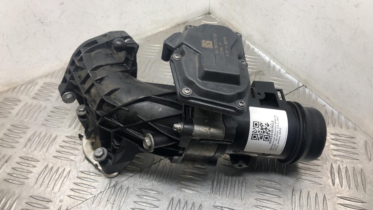 заслонка дроссельная BMW X5 F15 2015, 3.0 л., N57 D30 A, дизель, АКПП, белый, полный привод, правый руль, 7810752, 13547810752 - фото №1