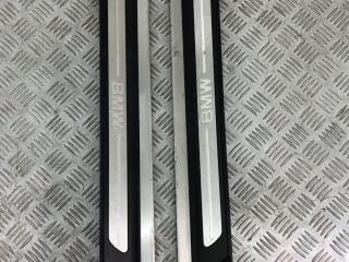 комплект накладок на пороги (внутренние) BMW 3 серия E46 2002, купе, 8204113, 8204114