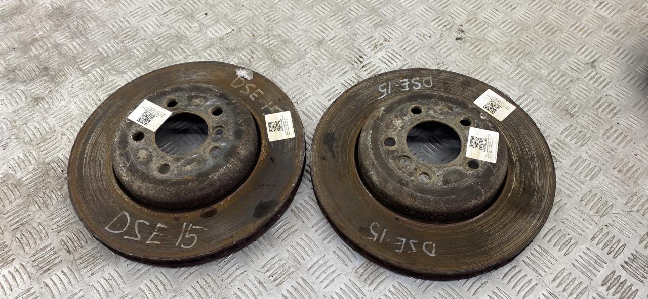 диск тормозной передний BMW 5 серия F07/F10/F11 F11 2011, 3.0 л., N57 D30 A, дизель, АКПП, универсал, задний привод, 34106898723 - фото №1