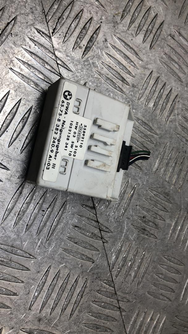 датчик курсовой устойчивости BMW X5 E53 2002, 4.4 л., M62 B44 TU, бензин, АКПП, синий, внедорожник 5 дв., полный привод, правый руль, 65758382240, 8382240 - фото №1