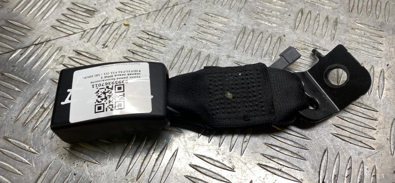 замок ремня безопасности BMW 3 серия F30/F31/F34 F31 2014, 3.0 л., N57 D30 A, дизель, АКПП, универсал, задний привод, правый руль, 72117266352, 7266352 - фото №1