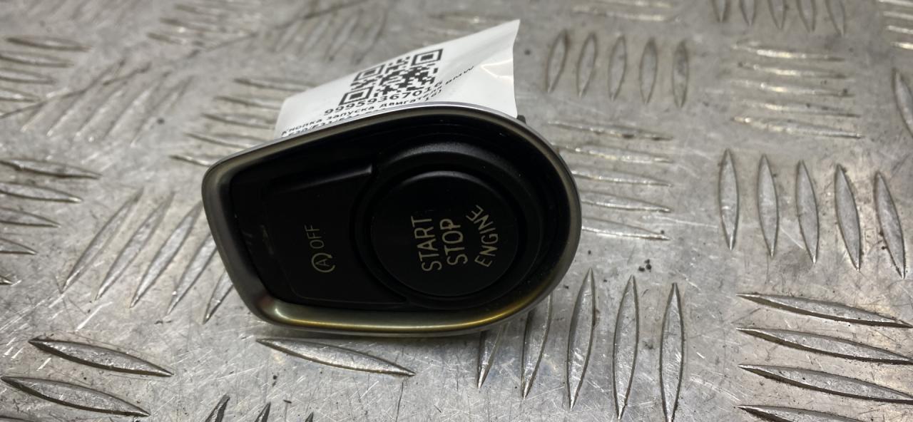 кнопка запуска двигателя BMW 3 серия F30/F31/F34 F31 2014, 3.0 л., N57 D30 A, дизель, АКПП, универсал, задний привод, правый руль, 61319250734, 9250734 - фото №1
