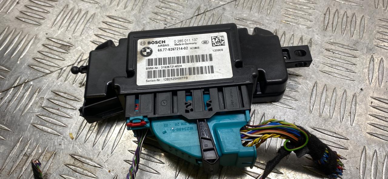 блок AirBag BMW 3 серия F30/F31/F34 F31 2014, 3.0 л., N57 D30 A, дизель, АКПП, универсал, задний привод, правый руль, 65779267214, 9267214 - фото №1